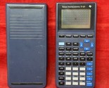 Texas Instruments TI-81 Graphing Blue Calculator with Case Works - $8.42