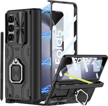 For Samsung Galaxy Z Fold 5 Case with S Pen Fold Edition Slide Camera Cover Ring - £54.51 GBP