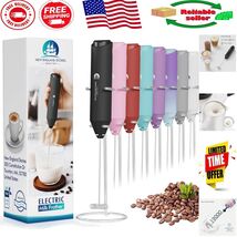 Powerful Mini Drink Mixer - Ergonomic Handheld Milk Frother for Coffee &amp;... - $280.06 MXN