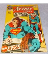 Action Comic Book May 1971 No 400 DC Superman My Son is He Man or Beast - £7.82 GBP