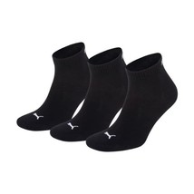 Puma Quarter Sock (3 Pairs), Black - UK 9-11  - £18.85 GBP