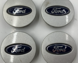 Ford Rim Wheel Center Cap Set Silver OEM B01B10055 - £77.31 GBP