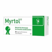3 PACK MYRTOL capsules 120 mg*20 Chronic Bronchitis - $59.99