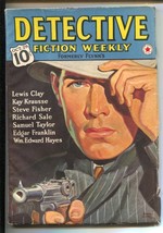 Detective Fiction Weekly 10/29/1938-Rudolph Belarski Dr Skull-Lewis Clay-Rich... - £81.41 GBP
