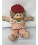 vintage cabbage patch kids doll coleco overall Salmon Overall hat 1979,1982 - $39.60