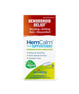 Boiron HemCalm Hemorrhoid Relief, 10 Suppositories - £11.08 GBP