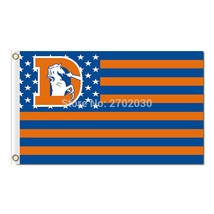 Denver Broncos Flag 3x5ft Banner Polyester American Football broncos005 - £12.78 GBP