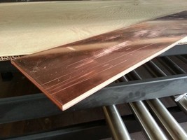 1 Pc of  1/4" x 3" Copper Flat Bar x 36" Long - $544.30