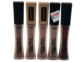 Loreal Infallible Pro Matte Liquid Lipstick 852 360 364 370 NEW Lot of 5 READ - $25.25