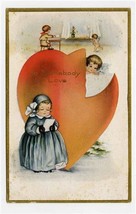 To Somebody I Love Valentine Divided Back Postcard - £4.74 GBP