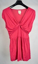 Anthropologie Ric Rac Pink Twirled Tiers Blouse Shirt Top L - £19.90 GBP