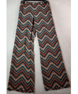 BCX Capri Pants Womens XS Multi Aztec Print Elastic Waist Slash Pockets ... - $26.15 CAD