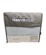 Tempur-Pedic Dream Fit Sheet Set Split California King New Sky Blue 100%... - $159.99