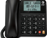 Corded Landline Speaker Phone With Large LCD Display Caller ID Home Offi... - $55.92