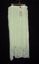 NWT New w/ Tags Sz 14 Adriana Bermani Sport Long Modest Floral Long Womens Skirt - $19.75