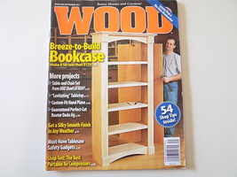 WOOD MAGAZINE Issue 206 September 2011 Breeze to Build Bookcase, Hand Plane - £4.69 GBP