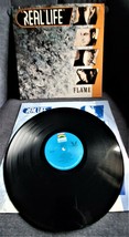REAL LIFE Flame Curb Records MCA-5639 LP Vinyl Record Album (1985 New Wave) - £7.67 GBP