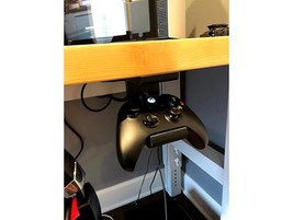 Microsoft Xbox One Under Desk Controller Holder Mountable Joypad Hanger Hook Bra - £9.59 GBP