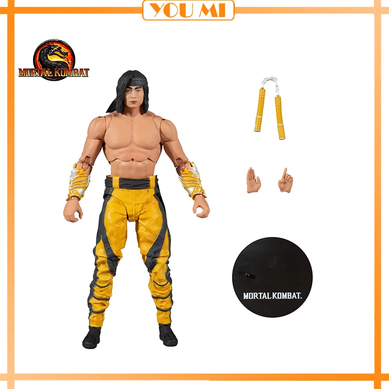 McFarlane Toys Mortal Kombat Liu Kang (Fighting Abbot) 1/7 Action Figure PVC - £37.55 GBP+