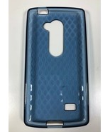 For LG Leon Blue Hybrid Rubber Case - £6.97 GBP