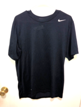 Nike Legend Dri Fit T Shirt Style 371642 Mens SZ Medium Dark Navy Blue - £7.77 GBP