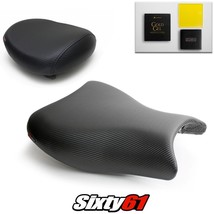 Suzuki Hayabusa Seat Cover and Gel 2008-2020 Front Rear Luimoto Black Carbon - £141.64 GBP