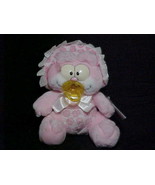 10&quot; Babykins Garfield Pink Plush Toy With Pacifier and Tags Fun Farm By ... - £78.93 GBP