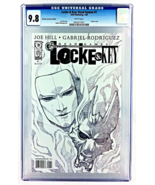 LOCKE &amp; KEY HEAD GAMES #1 CGC 9.8 NM/MT B&amp;W 1:10 INCENTIVE SKETCH VARIANT - $1,705.48 MXN