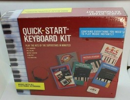 Quick Start Keyboard Kit Boxed Set Play Hits Of Superstars In Minutes New Sealed - £25.34 GBP