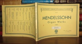 Mendelssohn-Bartholdy, Felix ORGAN WORKS Three Preludes and Fugues Vintage Copy - £52.21 GBP