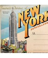 Folder Of New York City Skyscrapers Folio Colortone Prints Topographic P... - €18,47 EUR