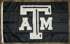 Texas a m aggies logo flag 3x5 ft black sports banner man cave garage thumb200