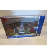 Puzzlebug Peacham Church &amp; Barn Vermont  500 pc Puzzle New  LotP - £5.38 GBP