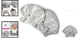 2-Pack Soft Microfiber Hair Towel Wraps - Quick Drying &amp; Hair Damage Pro... - $24.70