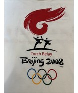 Officially Licensed Beijing 2008 Olympics T-Shirt Size Large Torch Relay... - £21.98 GBP