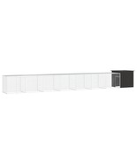  Chicken Cage Anthracite Galvanized Steel Large Chicken Cage - $904.72 CAD