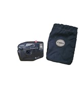 Vintage Canon~Black Snappy Q Camera~ 35mm With Case, Working - $366.01 MXN