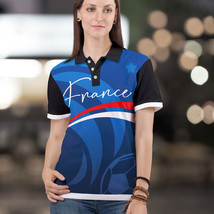 France Soccer Polo Shirt 2023 FIFA Women&#39;s World Cup - £31.84 GBP+