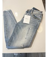 NWT Kancan Light Blue Distressed High Waisted Skinny Jeans Size 3/25 - $670.75 MXN
