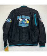 Vintage New Orleans Hornets Varsity Jacket Men XL Suede G-III Charlotte ... - $124.08 CAD