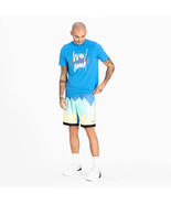 PUMA Men&#39;s Scholarship Basketball Shorts Bluemazing- Size Small - $555.81 MXN