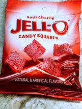 Ship N 24 Hours. New-JELL-O Sour Cherry Candy Squares. 3.75 oz. - $12.75