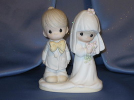 Jonathan & David "The Lord Bless You and Keep You" Figurine by Enesco. - $32.00