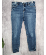 Mica Jeans Womens 31 High Rise Skinny Ankle Blue Stretch Denim Los Angeles - $29.99