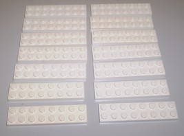 14 Used LEGO 2 x 8 White Plates 3034 - $9.95