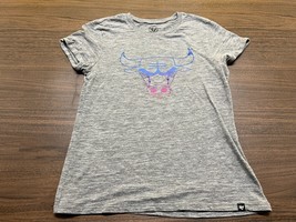 Chicago Bulls Women’s Gray NBA Basketball T-Shirt - ‘47 Brand - Medium - £9.57 GBP