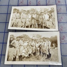 Vtg Photograph 1930s Soldiers Posing With Sharks They Have Caught Panama - £13.92 GBP