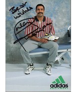 DALEY THOMPSON Autograph on Adidas advertising card. Decathalon Olympic champ. - £14.19 GBP