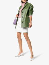 Hidesoulsstudio Women Green Leather Blazer Coat Women Leather Jacket #3 - £195.55 GBP