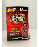 Pack of 6 5 Hour Energy Extra Strength Berry Flavor Sugar Free 1.93 fl o... - $16.37 CAD